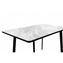 Стол ВВР Миллер Лавант/черный №3, пластик бабочка 120-160/80